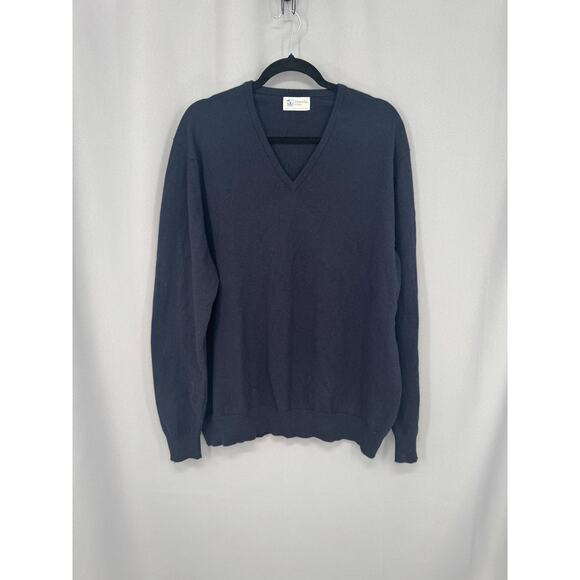 Johnston of Elgin Scotland Cashmere Sweater 2XL Monterey Peninsula Pebble Beach - Picture 3 of 11